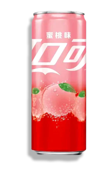 Coke Cola Peach (China)