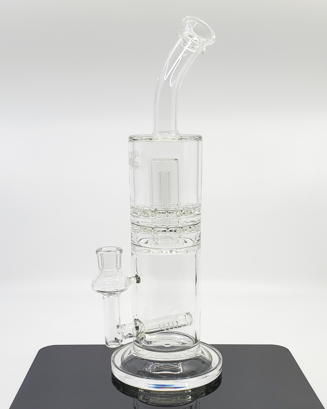 4 Inch Lantern Bong - Blacksheep Glass. Unique water pipe design with innovative lantern features for enhanced smoke diffusion. Delivers smooth, cool hits.
