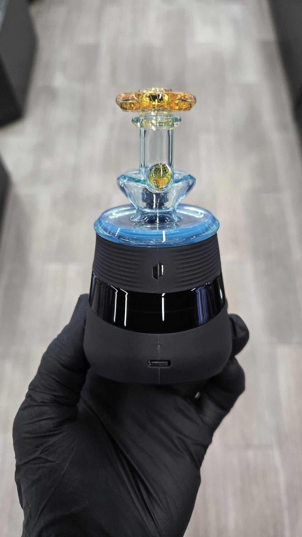 Gatez Glass - Neptunium Dry Top Puffco Peak/Pro Attachment