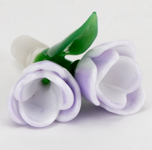 Empire Glassworks Lavender Tulip Bowl Piece