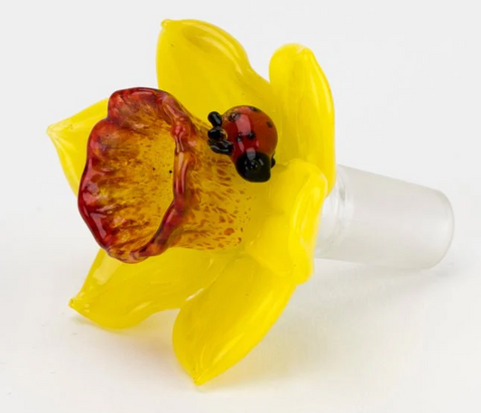 Empire Glassworks Daffodil Bowl Piece