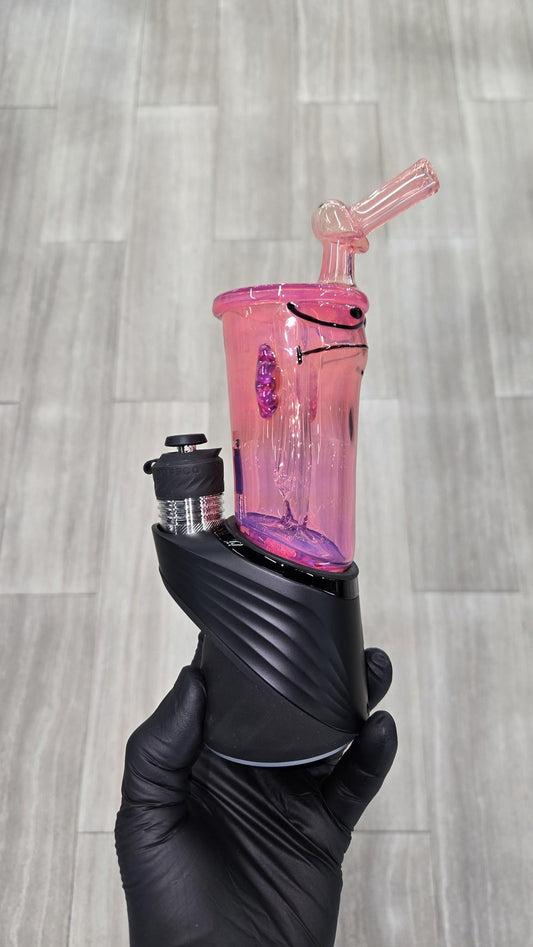 BTGB - Gold Fumed Karmaline Master Shake Peak/Pro Bubbler Attachment #11