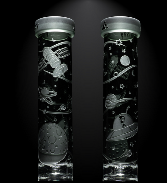 Milkyway Glass - Space Odyssey in 3D 11" Slime Beaker Bong with Collins Perc