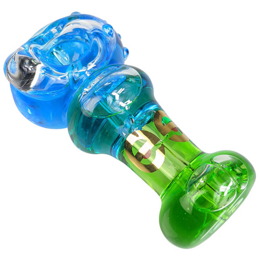 Cheech Glass - 4" Triple Glycerin Hand Pipe