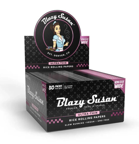 Blazy Susan - King Size Wide Rice Rolling Papers