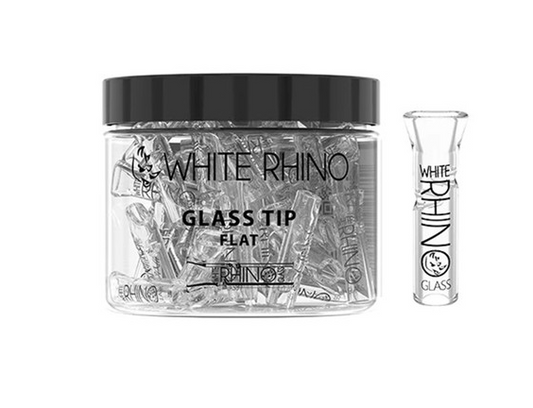 White Rhino - Glass Tip XL