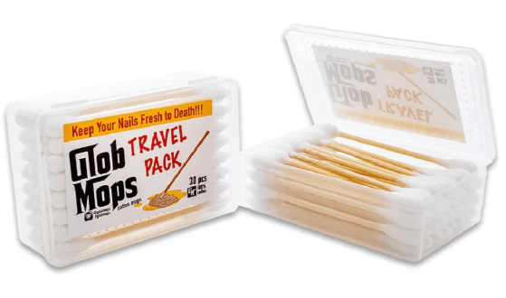 Glob Mops Dual Tip Cotton Swabs Travel Pack 30pc