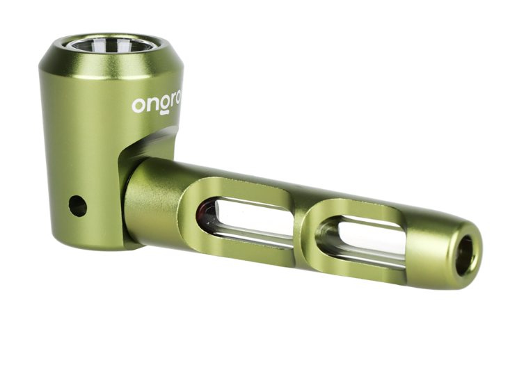 ONGROK Aluminum & Glass Spoon Pipe