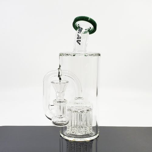 Featuring a tree perc for superior diffusion, the MAV Glass Tree Perc Straight Tube offers clean, smooth hits in a sturdy design.