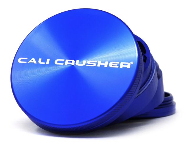 Cali Crusher Grinder 2.45-inch Diameter, Classic O.G. Design with Magnetic Top and Bottom Pollen Catcher