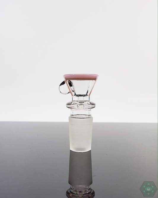 Monark Glass - 18MM Slider (Pink Accents)