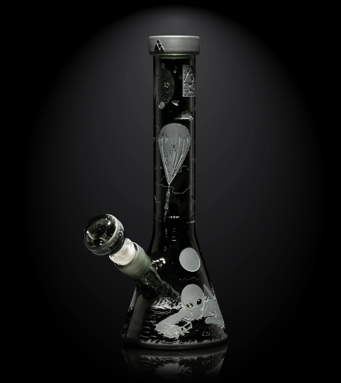 Milkyway Glass - Roswell 1947 10.5″ Beaker Bong
