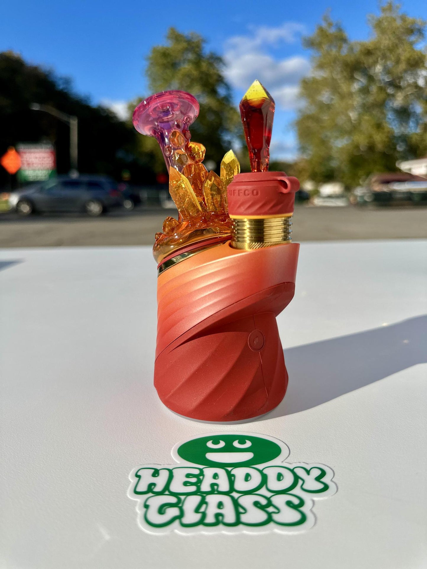 Northern Waters - Crystal Dry Top Puffco Peak/Pro Attachment