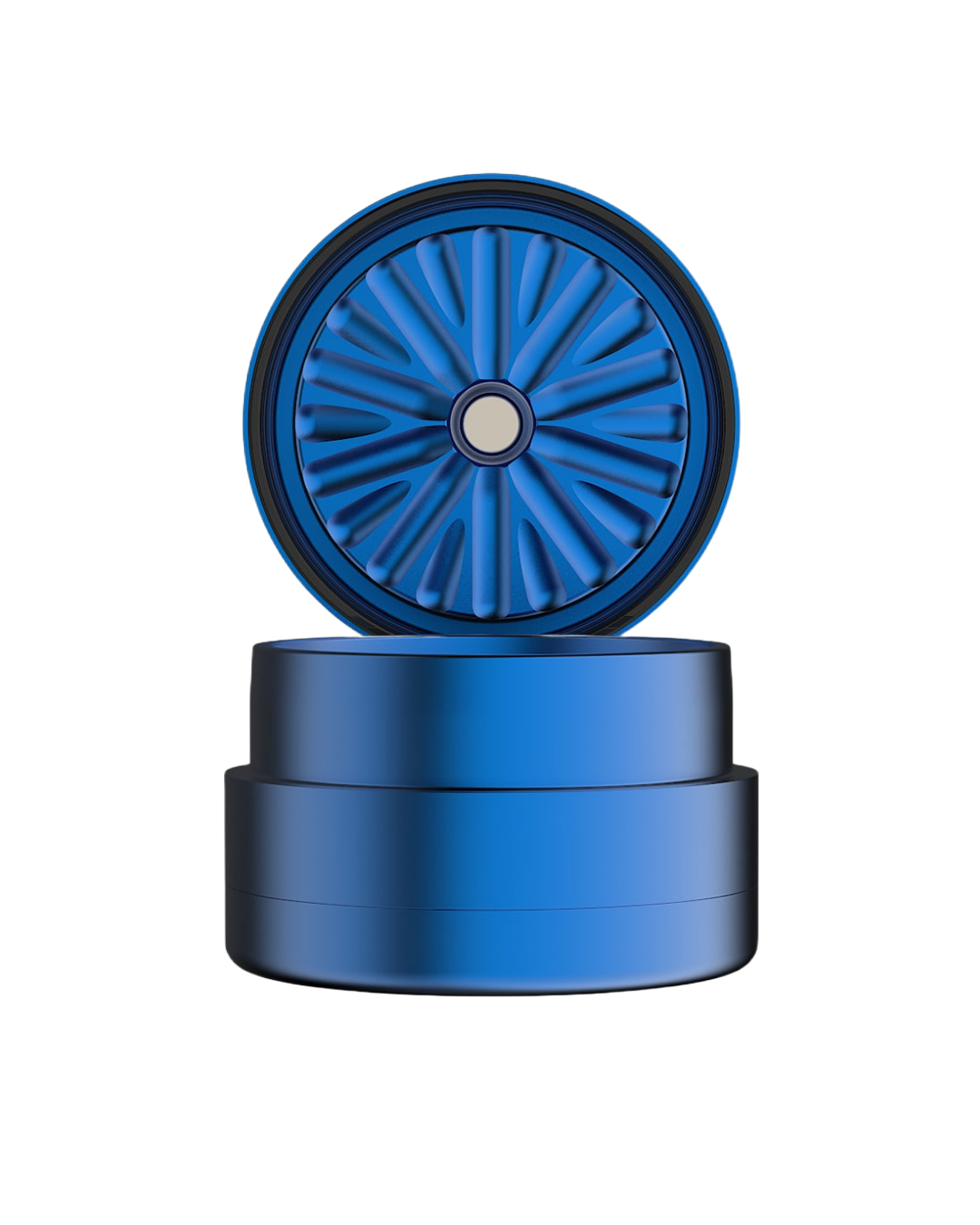 Flower Mill Grinder Made from 6061 Aircraft Aluminum, Thicker and Stronger for Long-Lasting Durability