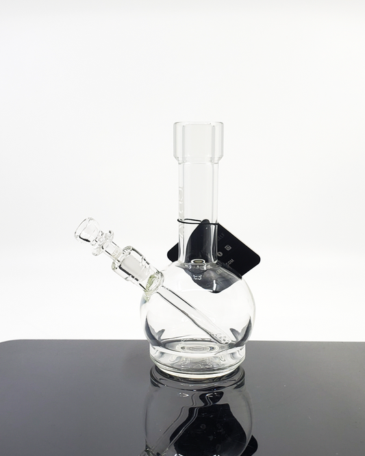 Durable and portable GRAV Mini Round Base Beaker with high-quality glass construction for clean, easy hits