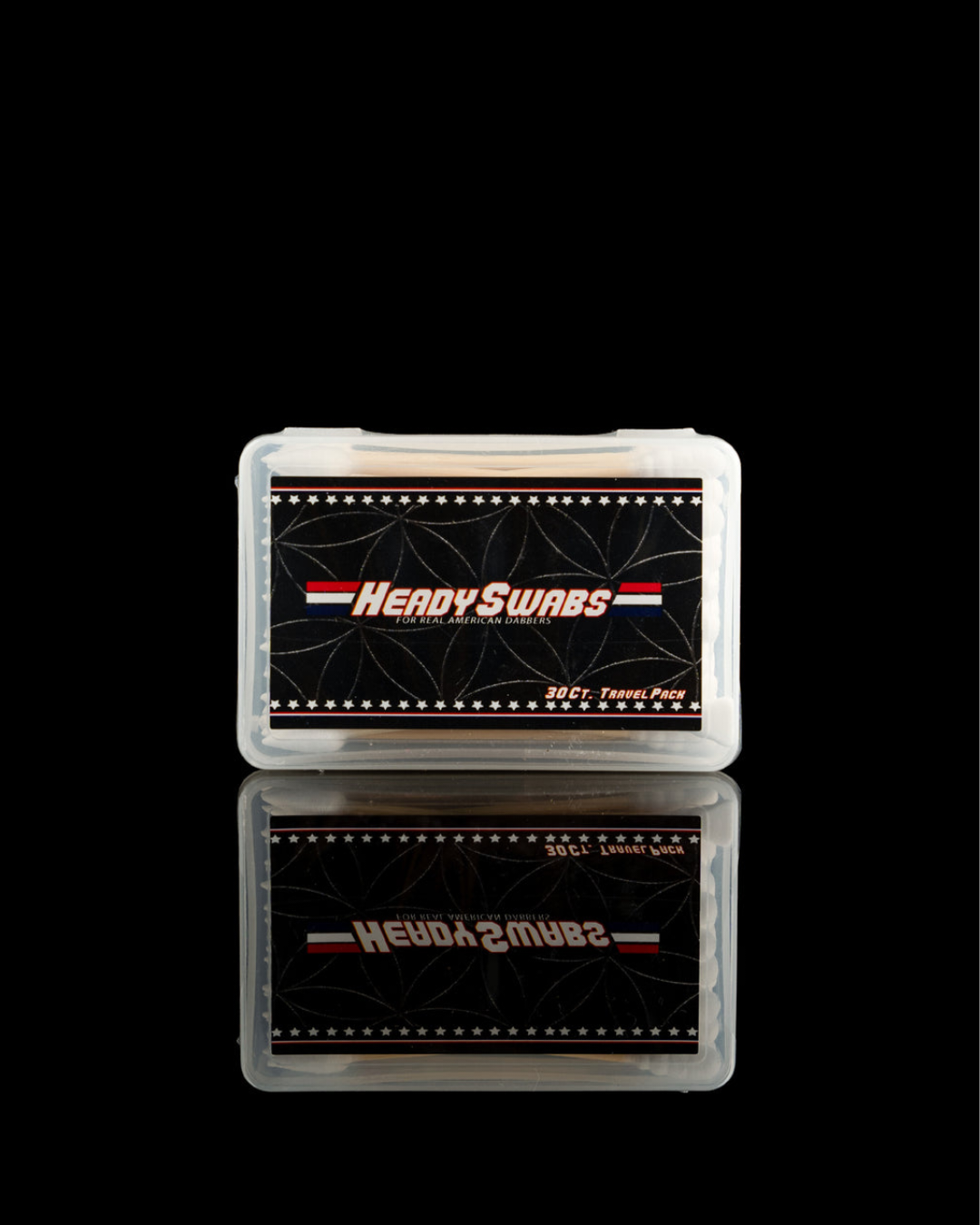 Heady Swabs Travel Pack 30ct, convenient and compact portable cleaning swabs perfect for dabs on the go, absorbent and easily fitting into any bag, essential for traveling dabbers to keep their rigs clean anytime, anywhere.