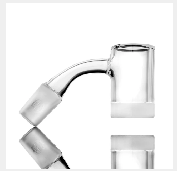 Highly Educated 25mm Gavel 3 with beveled edge, designed with USA-sourced semiconductor grade quartz for optimal heat retention and durability.