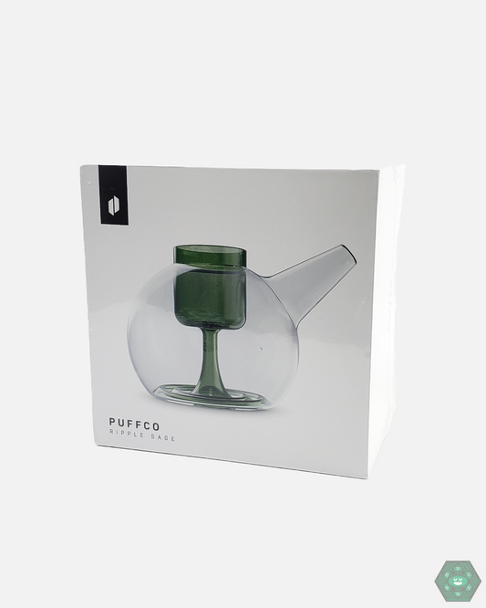 Close-up of the Puffco Proxy Ripple, showcasing its innovative design for improved vapor cooling and airflow.