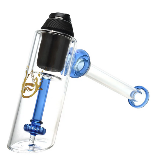 Pulsar Hammer Bubbler for Puffco Proxy - Elegant 11-inch hammer style bubbler made of borosilicate glass with a disc percolator for super-cooled dabs. Includes Pulsar splash logo.