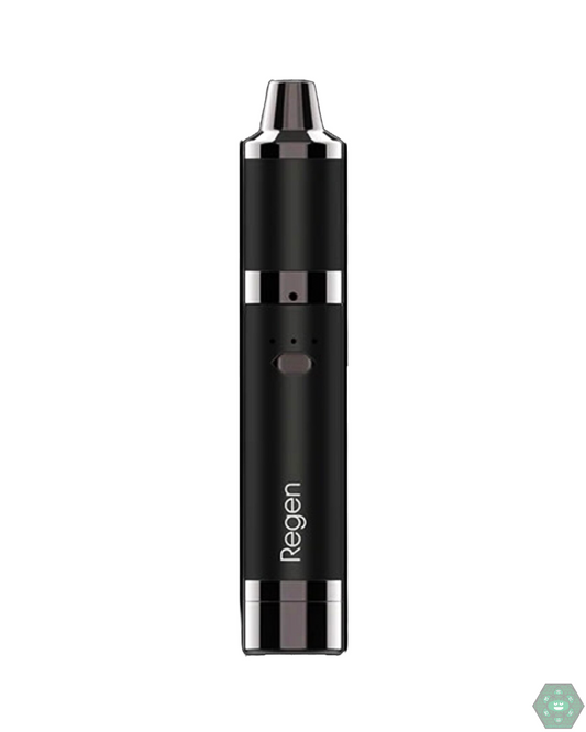 Yocan Regen: Powerful Vaporizer with Dual Quartz Coils and Adjustable Voltage.