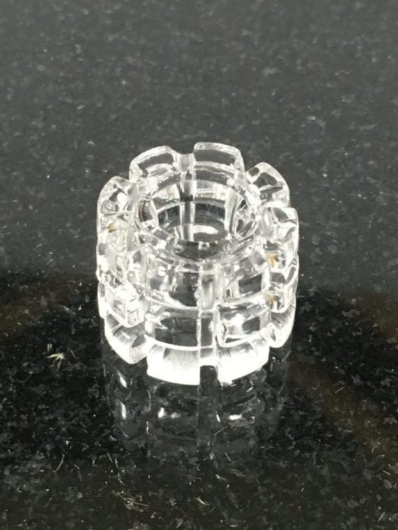 4-Stage Knot Insert for Enhanced Heat Retention: The Diamond Knot Power Gear Insert features a 4-stage design, optimizing heat retention and vapor distribution for a more efficient and flavorful dabbing experience.