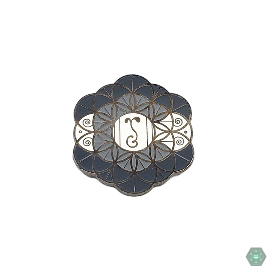 Grass Roots - Flower Of Life Hat Pin