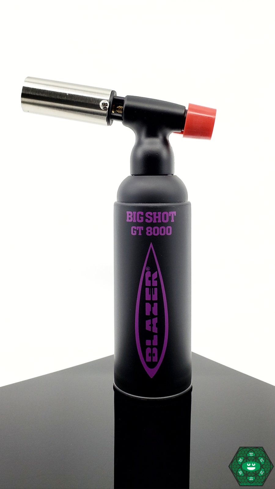 Big Shot GT 8000 Black+ Series Purple - High-Performance Butane Torch. Blazer's patented flame control for precision heating. Adjustable 2500°F flame, durable build, and refillable design.