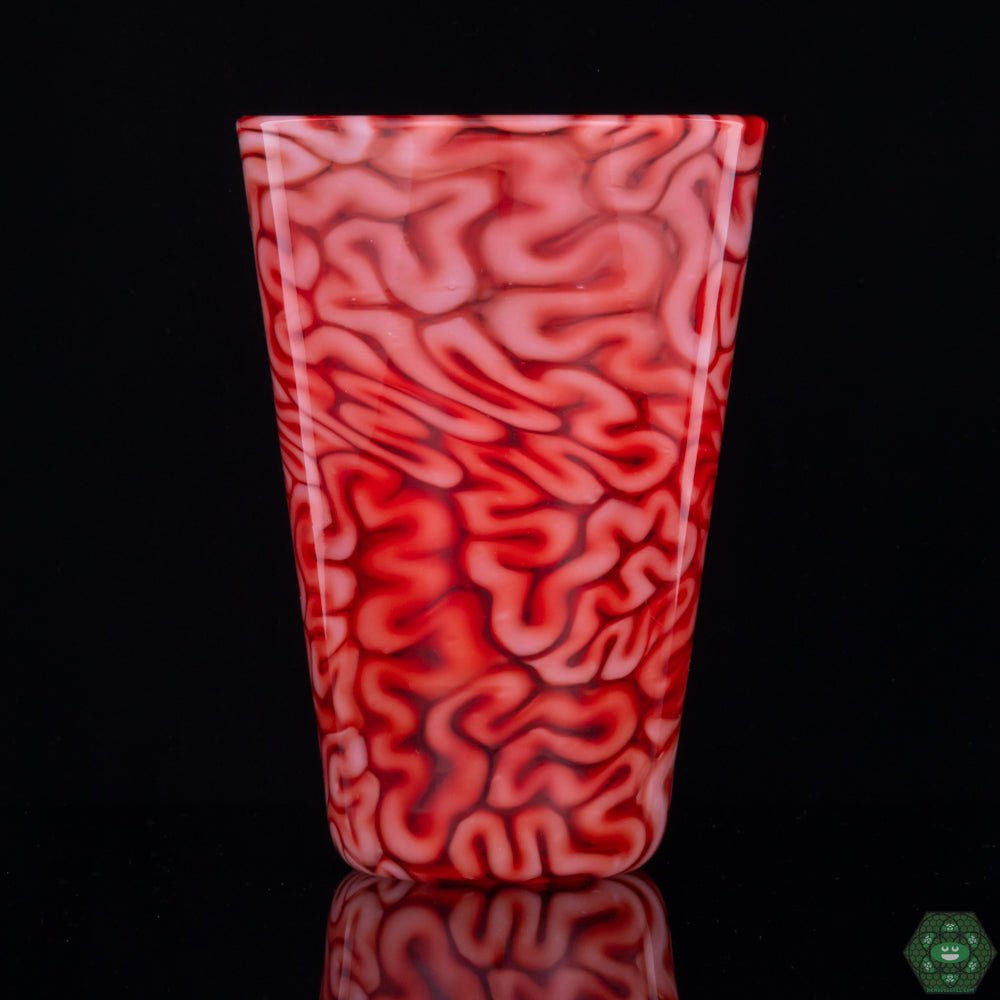 Algae Glass - Pint Glass (Red Brain Tech #1) - @Algae._ - HG