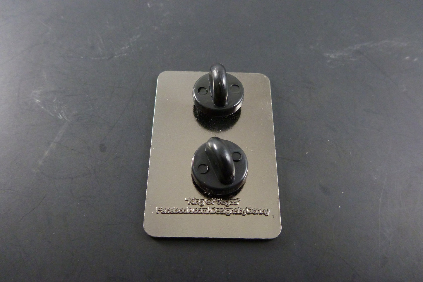 Bold King of Vegas Casino Enamel Pin | Colorful, Durable, and Unique Enamel Pin for Vegas and Casino Fans