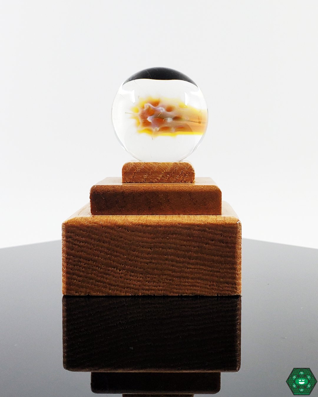 Brick Glass - Fumed Marbles