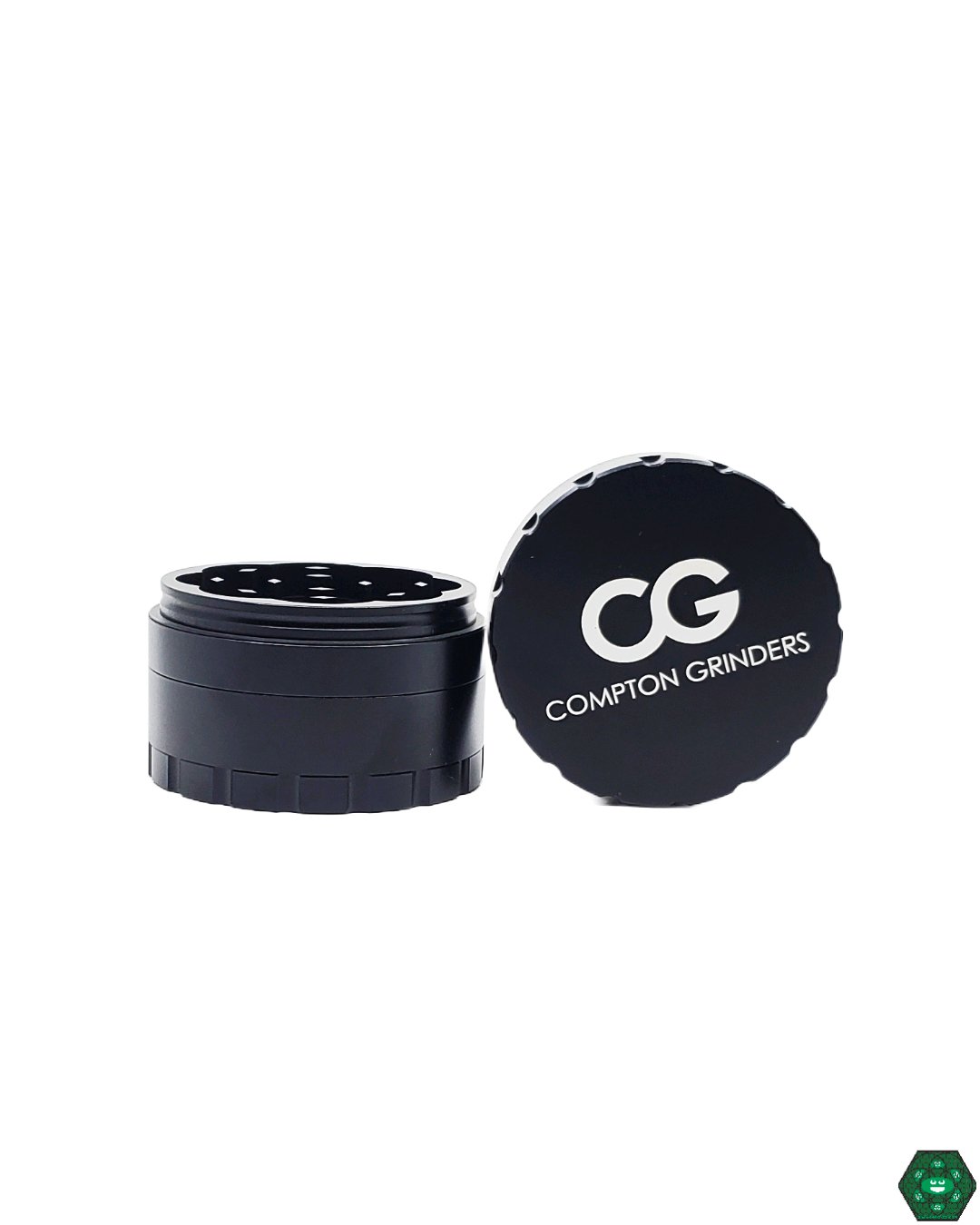 thumbnail image 2 of Concave Herb/Spice Grinder 4-Piece – 2in Or 2.5in – Hand Grinder Made In USA 2 of 6