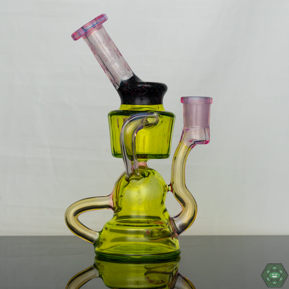 Wolfe Glass - Double Single External Drain Recycler #2