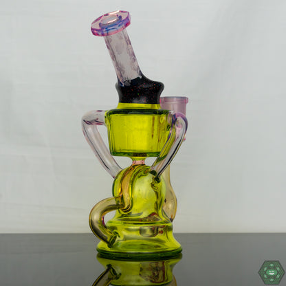 Wolfe Glass - Double Single External Drain Recycler #2
