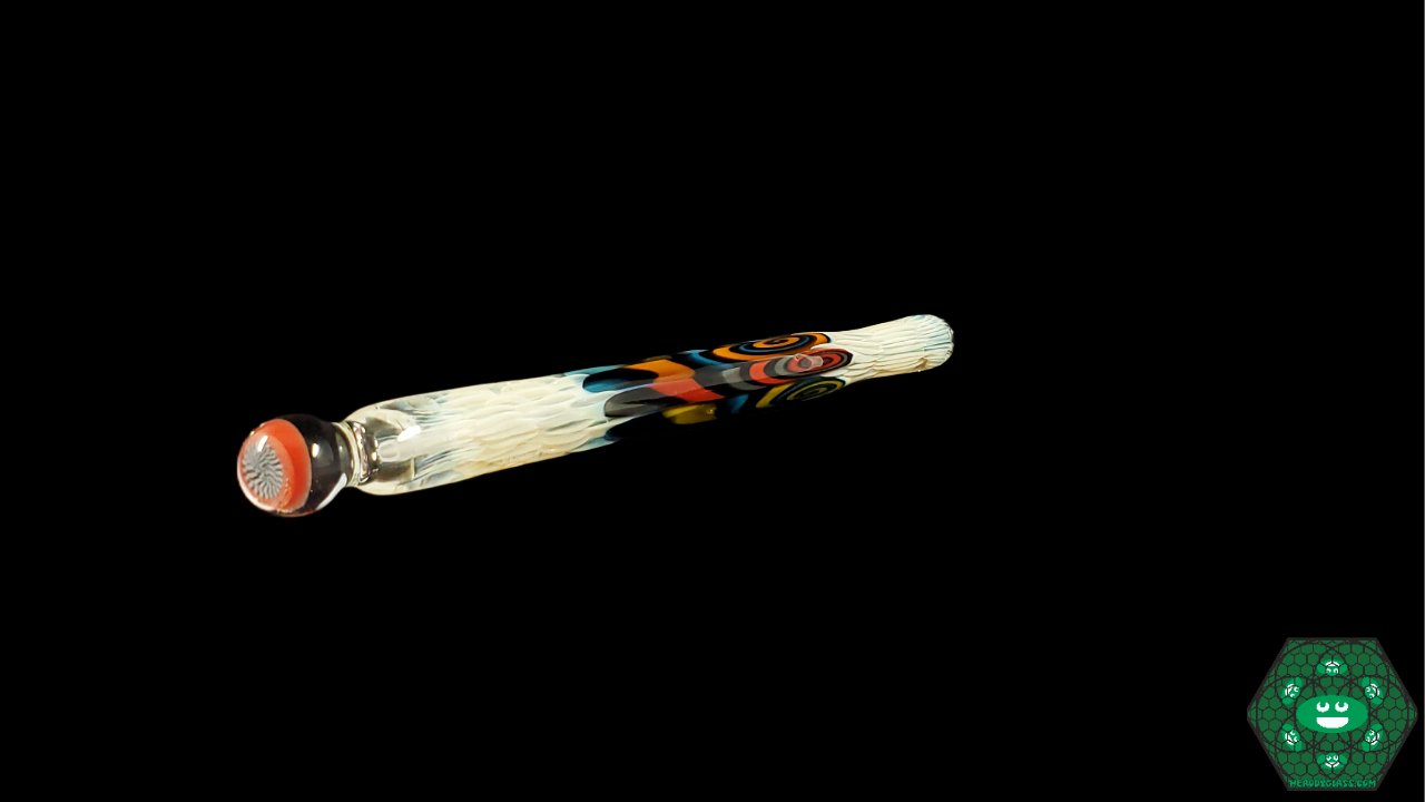 Handcrafted Glass Writing Pen: The Chunk Glass Writing Pen offers a unique writing experience, blending functionality with the artistry of handcrafted glass, making it a perfect tool for writers, artists, and collectors.