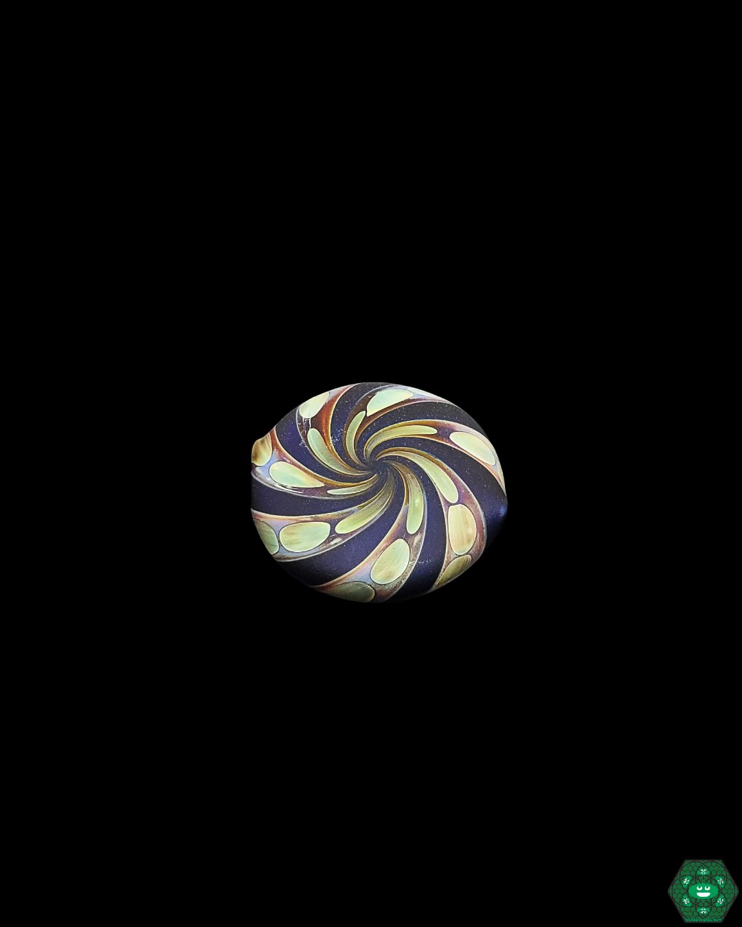 Intricate Glass Art Pendant: The Harold Cooney Pendant showcases detailed glasswork and a unique design, making it a prized collector's piece.