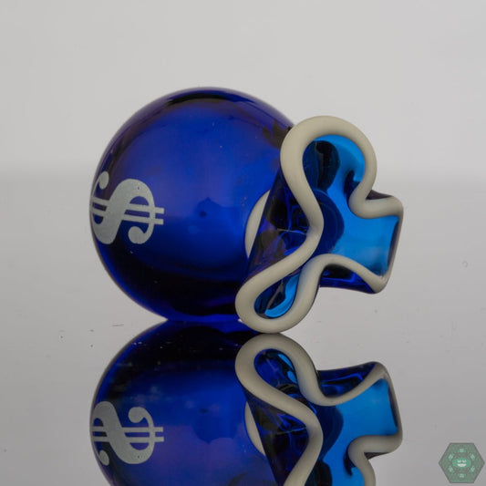 Just Another Glass Blower - Moneybag Pendant #2 - @Justanotherglassblower - HG