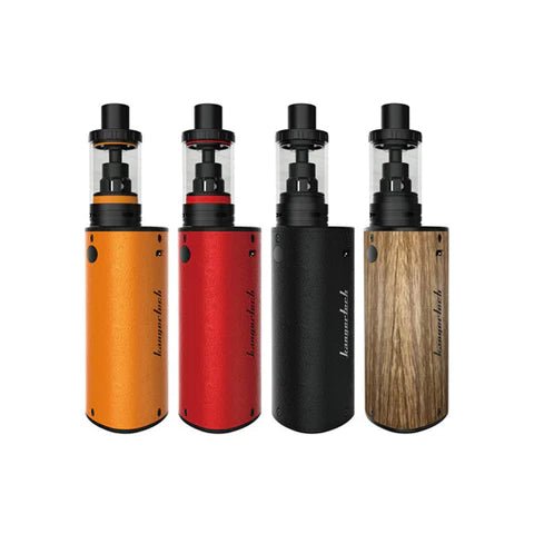 Kangertech K-Kiss Kit, an all-in-one vaping kit offering simplicity and performance in a compact design, featuring a built-in 6300mAh battery for extended use, a 4.5ml tank capacity for satisfying vapor production, and perfect for those seeking a straightforward, high-capacity vape setup.