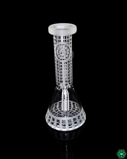 Milkyway Glass - Small Squared Beaker - @Milkywayglass - HG