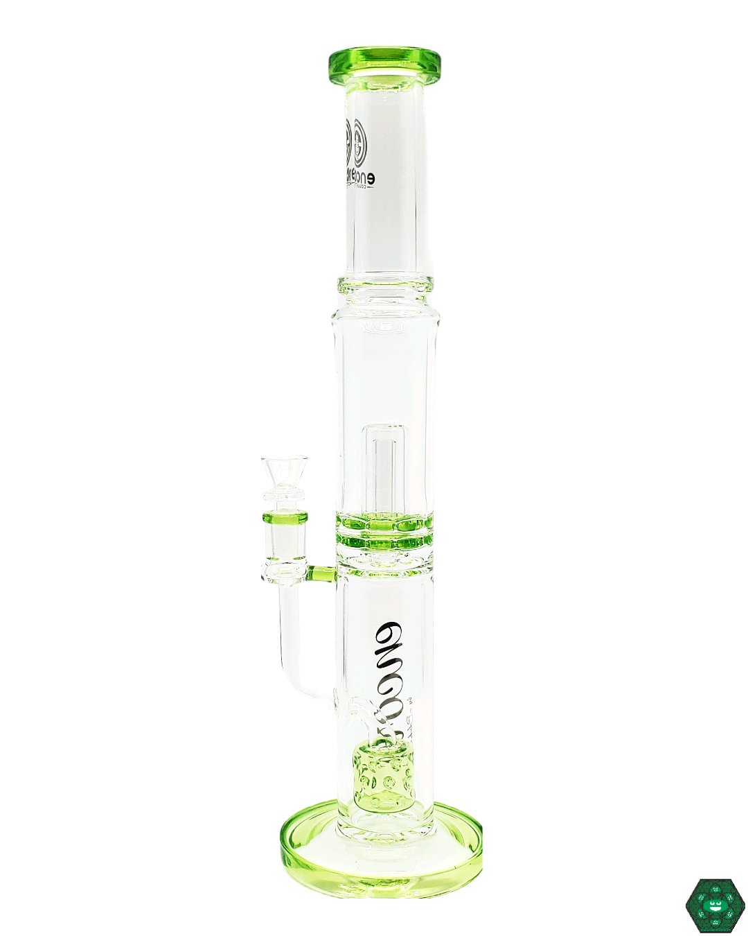 Monark Glass - 16" Ratchet w/ Holes Straight Tube - @Monarkglass - HG