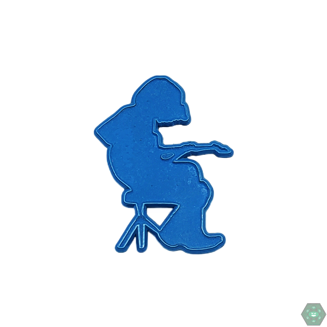 Phish Guitarist Hat Pin with an iconic enamel design, perfect for fans and collectors looking for a high-quality music tribute