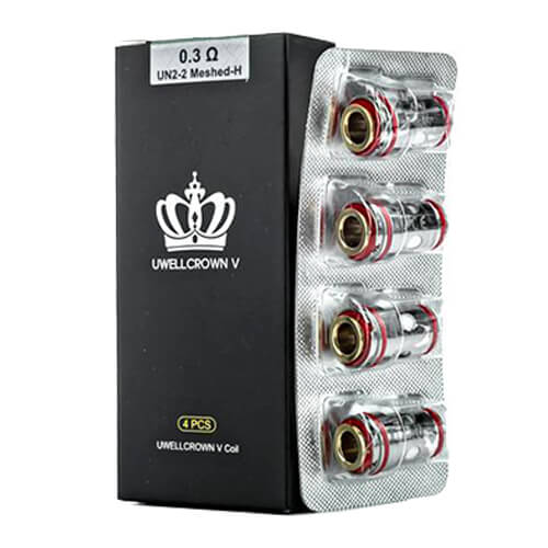 Uwell Crown V 0.3Ω Single Coil, a high-quality coil engineered for smooth and rich flavor, compatible with the Crown V tank, perfect for sub-ohm vaping, delivering satisfying clouds and longevity for a reliable and high-performance vaping experience.