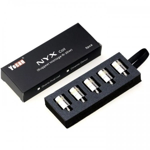 Yocan Nyx Replacement Coils – Durable and efficient heating coils for optimal vapor production in concentrate vaporizers.