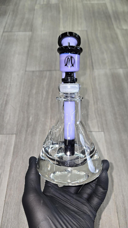 Monark Glass - 7" Heavyweight Bubbler Compact And Reliable Design