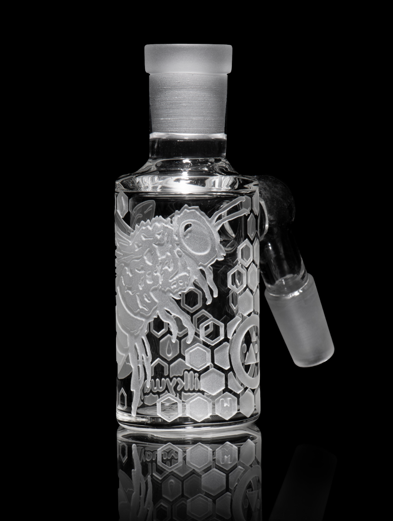 Milkyway Glass - Bee Hive Dry Ash Catcher