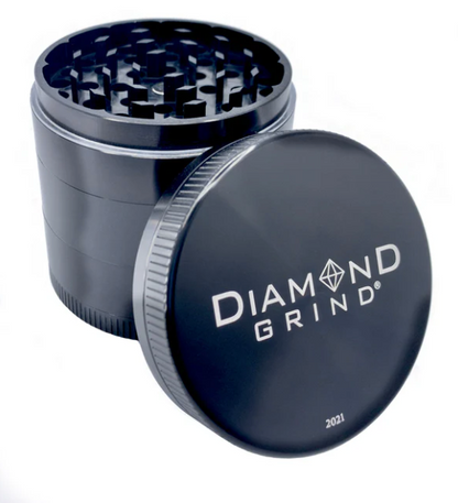 Diamond Grind - 50mm Matte 4 Piece Grinder