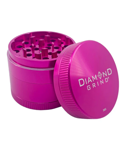 Diamond Grind - 56mm Anodized 4 Piece Grinder