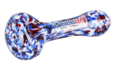 Grateful Dead x Pulsar Acid Rain Glass Spoon Pipe