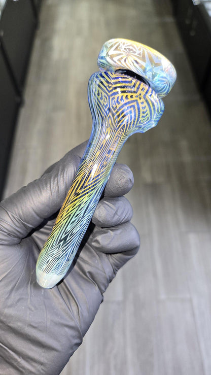Hefe Glass - Fumed Etch Spoon #4