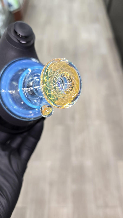 Gatez Glass - Neptunium Dry Top Puffco Peak/Pro Attachment