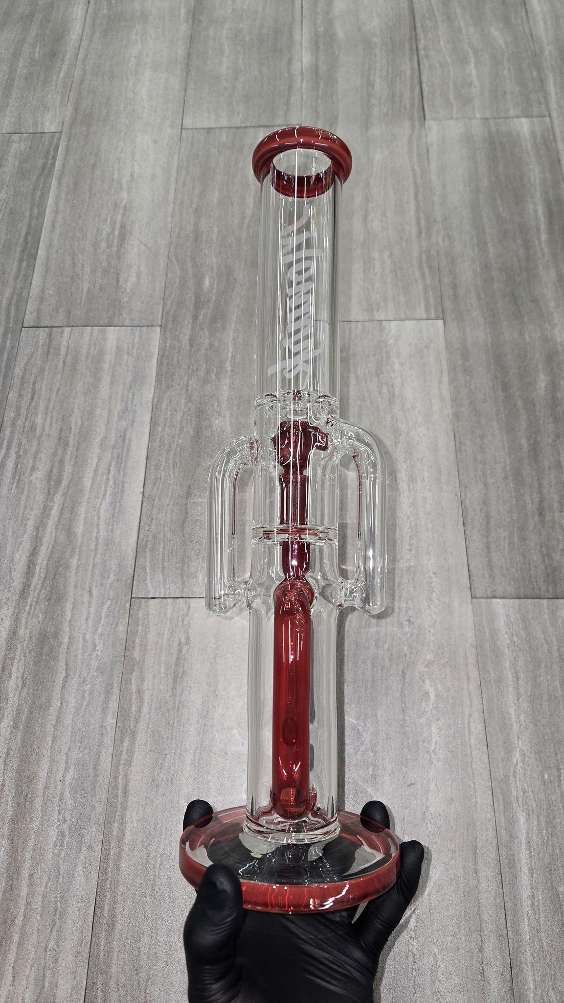 Monark Glass - 16" 50mm Stemline Recycler